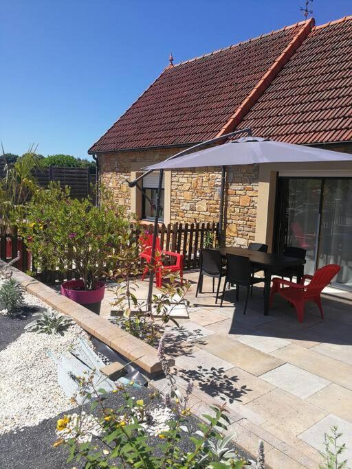 La Maison Des Chevreuils Plouigneau Exteriör bild