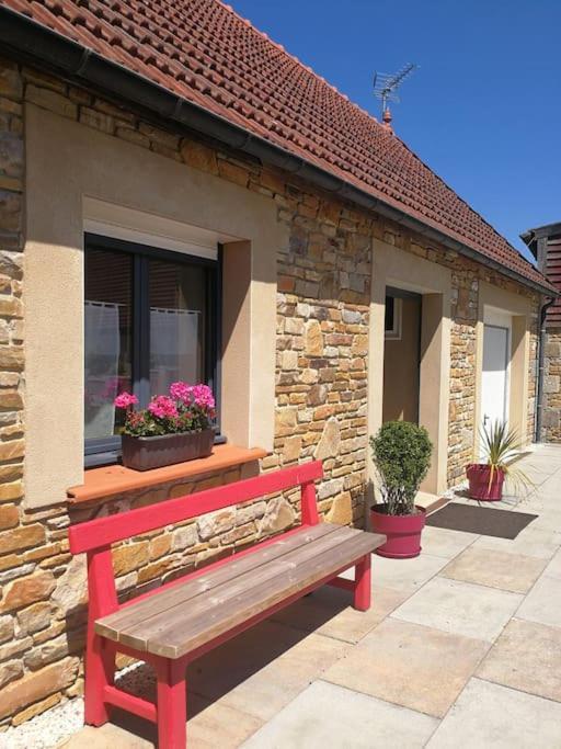 La Maison Des Chevreuils Plouigneau Exteriör bild